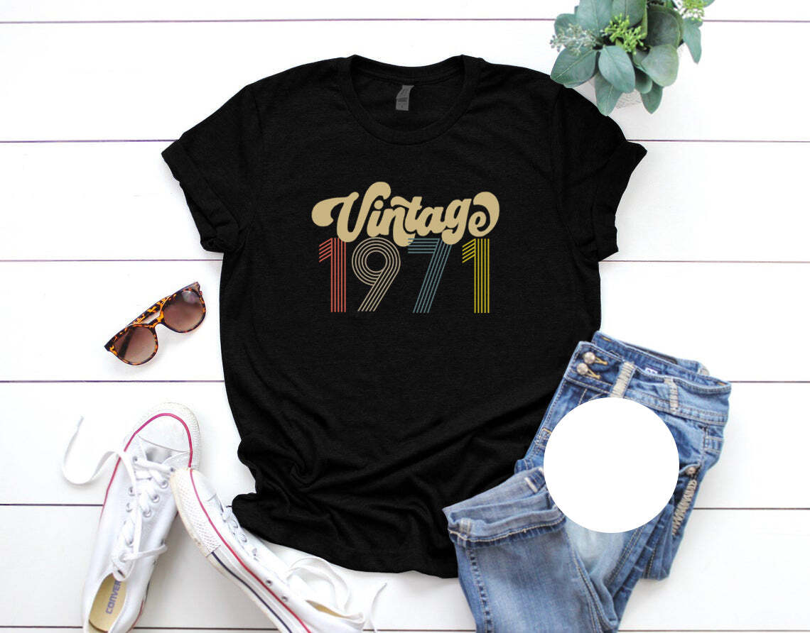 52th Birthday Shirt 1971