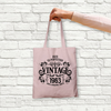 60th Birthday Tote Bag - Aged to Perfection