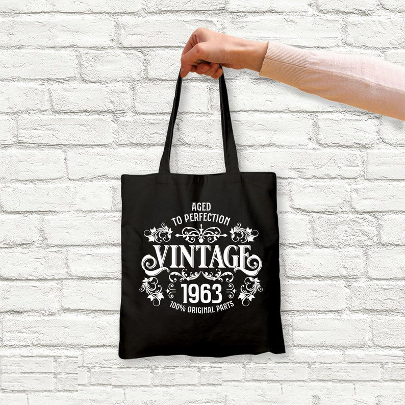 60th Birthday Tote Bag - Aged to Perfection