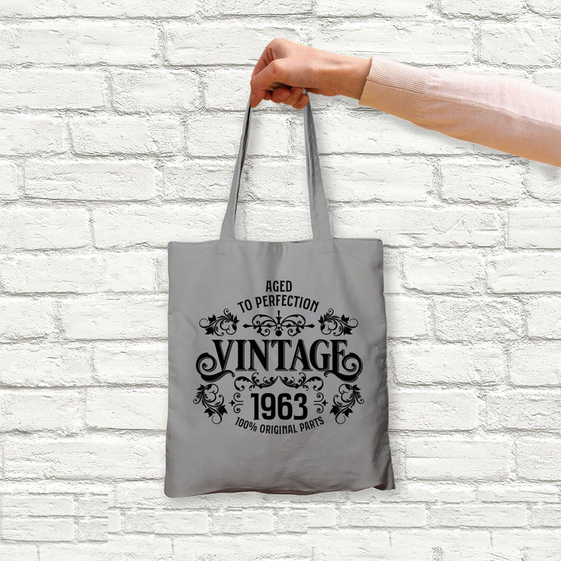 60th Birthday Tote Bag - Aged to Perfection