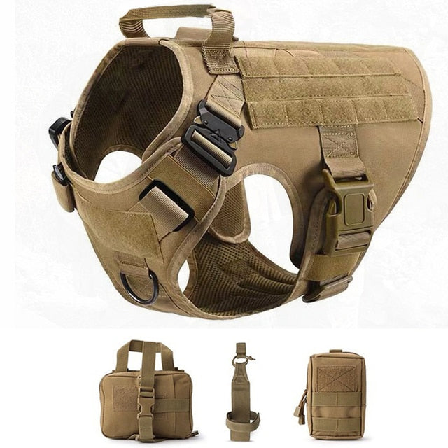 Tactical No Pull Dog Harness