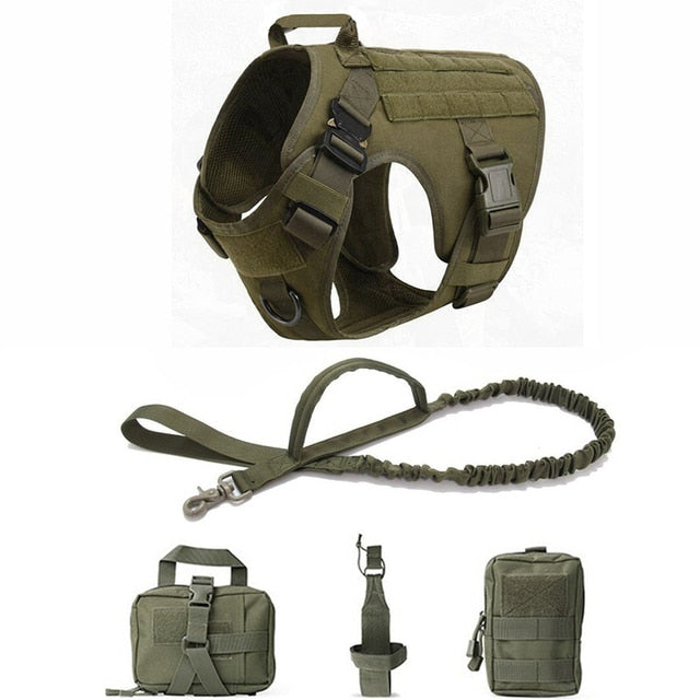 Tactical No Pull Dog Harness
