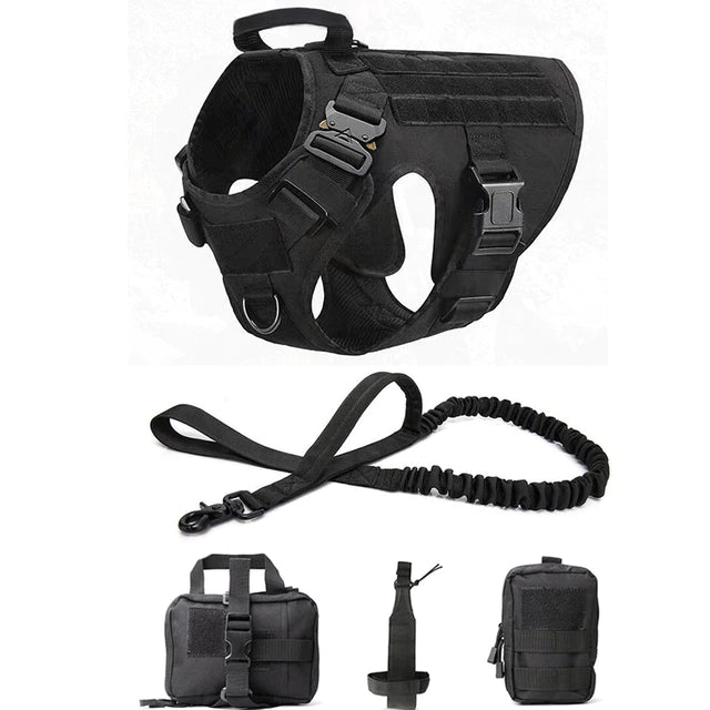 Tactical No Pull Dog Harness