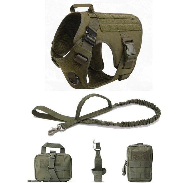 Tactical No Pull Dog Harness