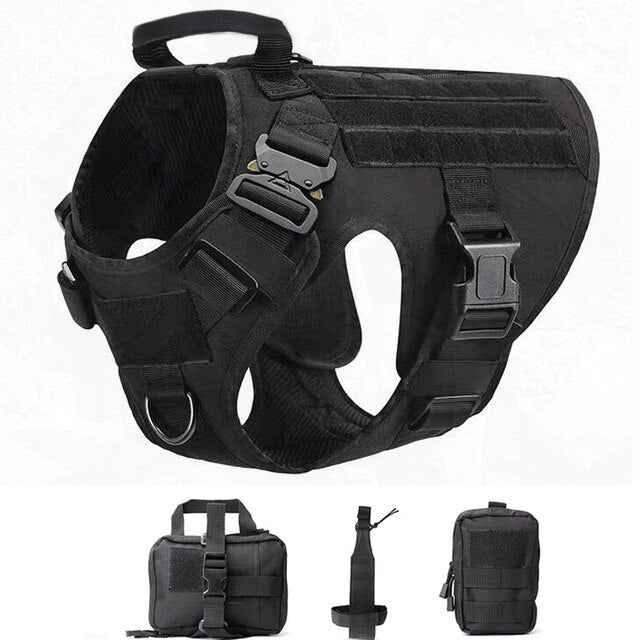 Tactical No Pull Dog Harness